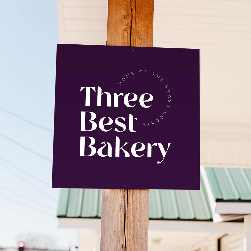 Three Best Bakery Logo
